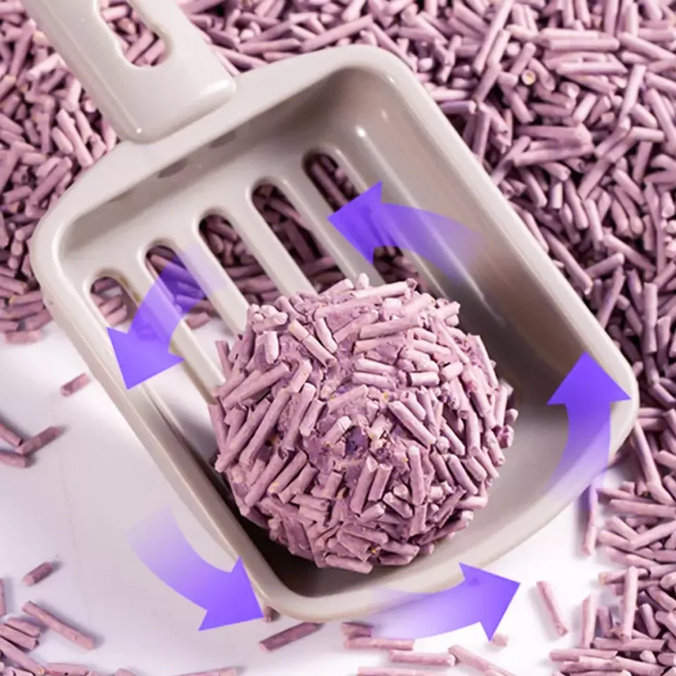 Wholesale Price OEM/ODM Strong Scent Clumping Tofu Cat Sand Litter 6L