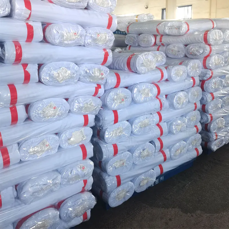 factory direct supply low price 100% Polyester white fabrics for printing