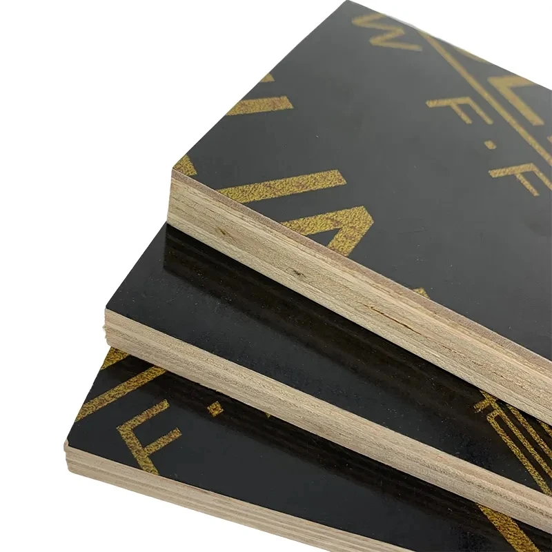 Quality black laminate 6x8 inch marine film faced plywood