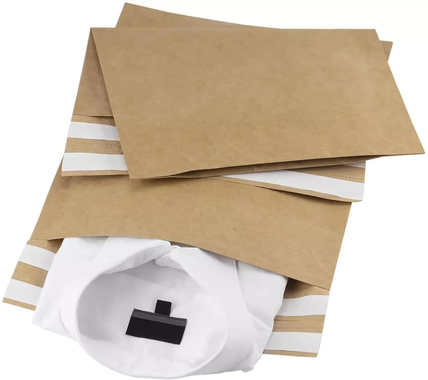 100% Recycled Biodegradable brown Kraft Paper #0 9x6 Inches Natural Honeycomb Padded Envelopes