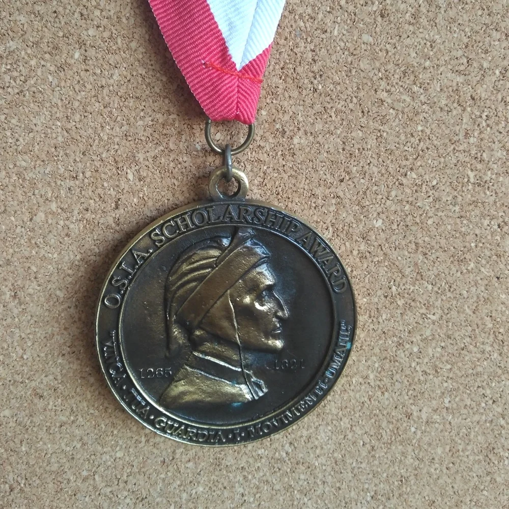 Customised Medals Double Sided Medal 3d Engraved Logo Gold Award Antique Plated Blank Custom Metal Medal With Ribbon