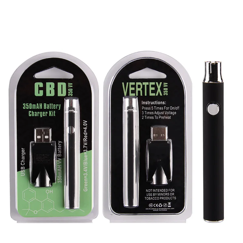Custom packaging 510 Preheat cbd vape pen battery 1ml refillable vape cartridge