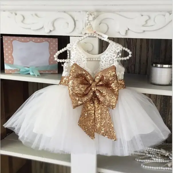 
wholesale children clothes summer kids Evening casual birthday girl party dress for baby 
