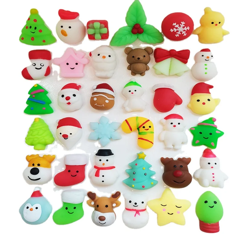 Wholesale Mini Squishy Kawaii Animal Squishies Squeeze Toys for Kids Cute Mochi Halloween Dinosaur Christmas Small Fidget Toys