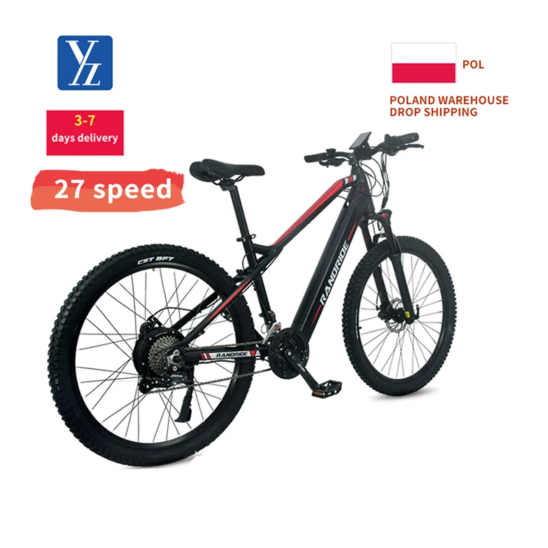 Hot sell Electric City Bike 48V10.4AH 500W Aluminum Electric Hybrid Bike Road ebike Fat Tire Electric Mountain Bicycle
