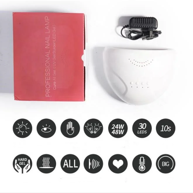 
Factory wholesale SUN 48W UV/LED Gel Nail polish Lamp professional nail gel polish dryer electric Amazon Hotsale 