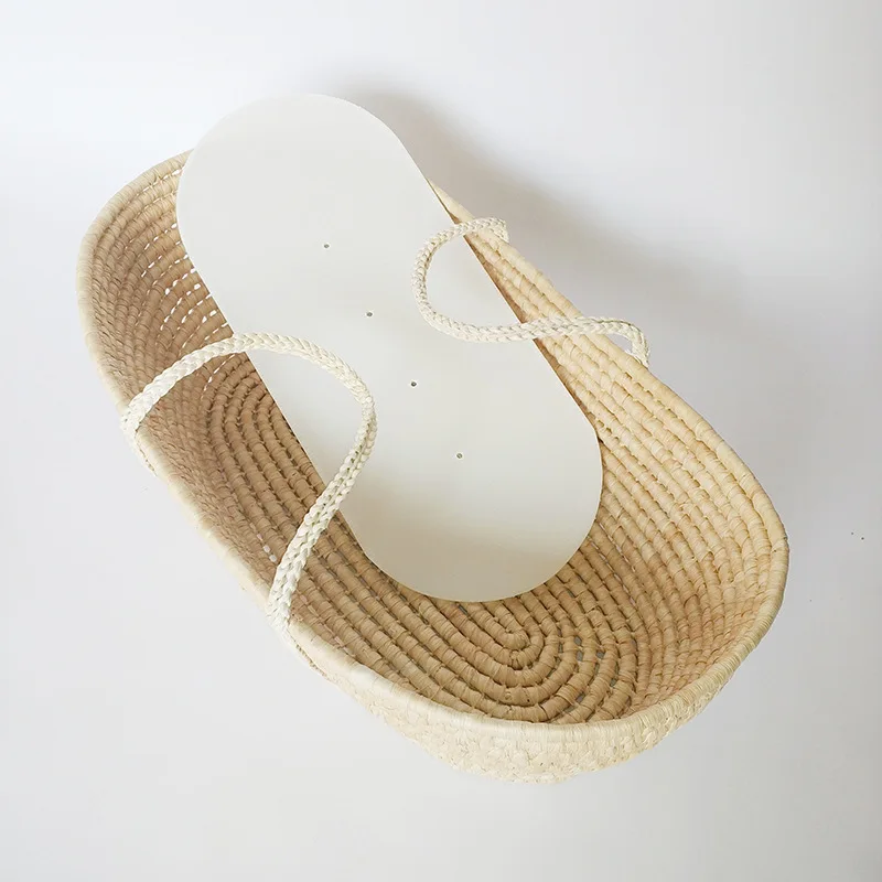 Factory wholesale price Hand-woven baby sleeping moses basket