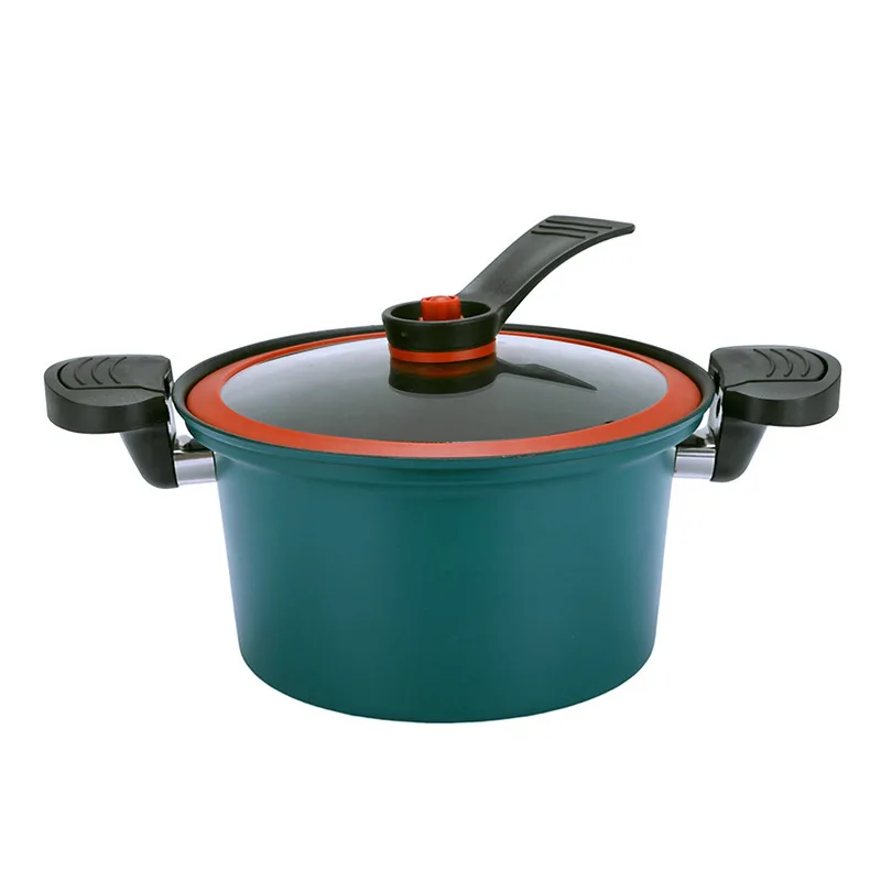 2022 Hot Trends Vacuum Stew Soup & Stock Pots With Lid Lock Stainless Steel Low Pressure Cooker
