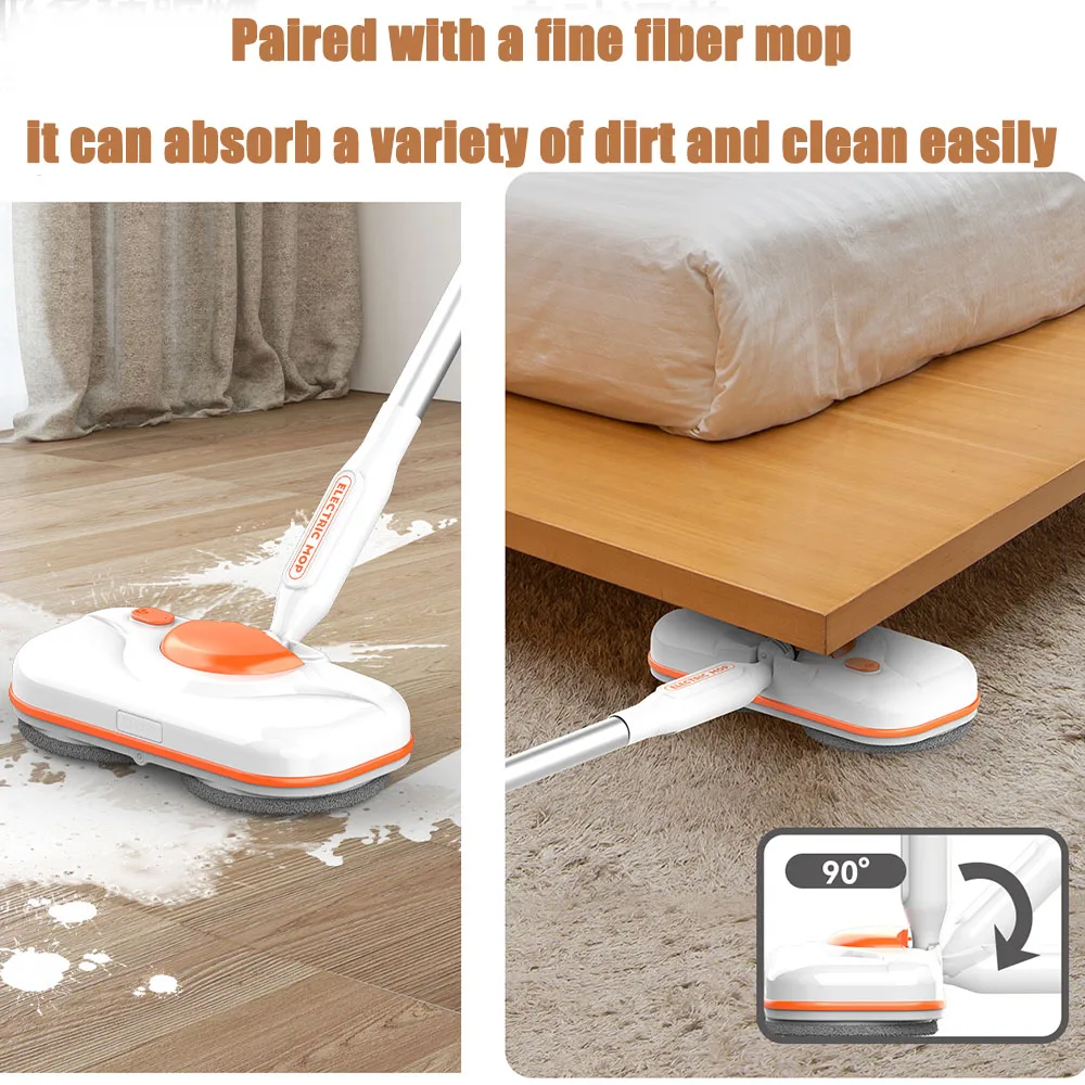 Fast Delivery Wholesales 45w 14.4v Home Appliance Wireless Cordless Electrical Electric Mop bucket machine Floor Cleaning