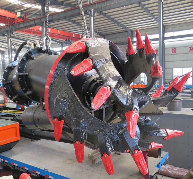 Good quality dredger made in china for the river dredging