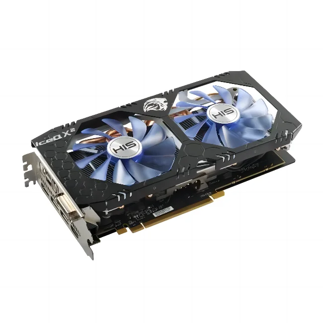 HIS AMD Radeon RX 580 8GB GDDR5 Gaming Graphics Card RX580 de 8GB Used Gpu Graphics Cards For Pc