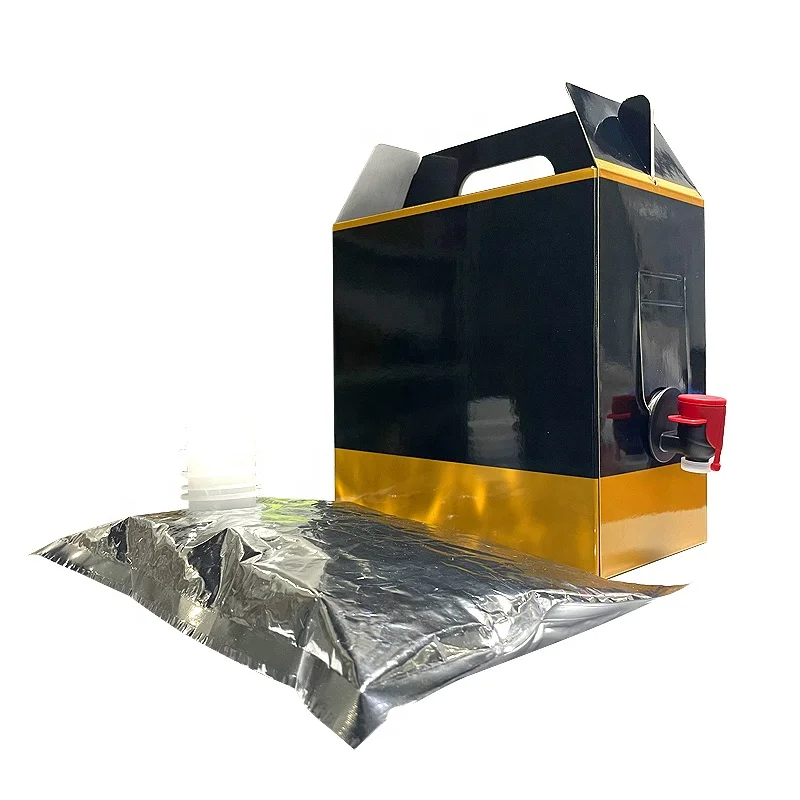 5L 10L 20L 22L 25L bag in box olive oil aseptic brick carton packing for Beverage Coffee Wine Cola Oil Milk Water Liquid