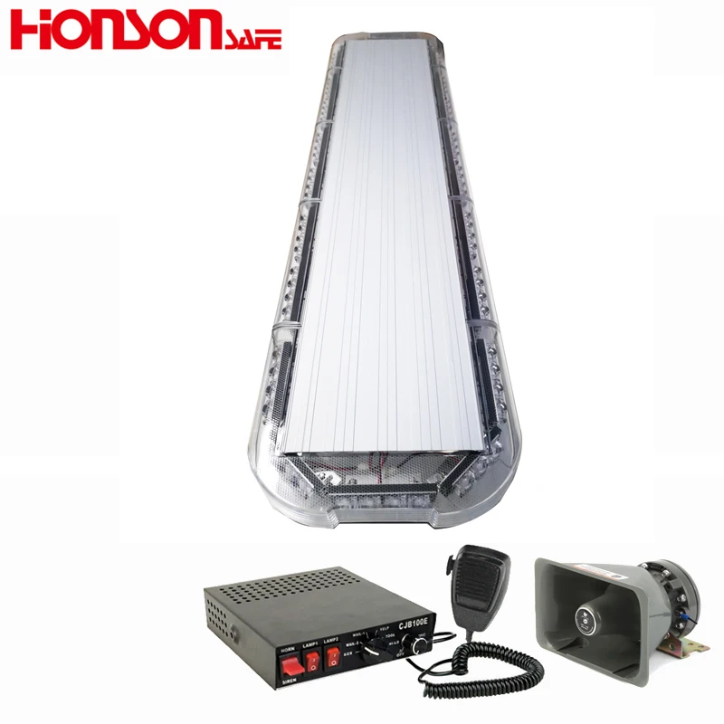 HS4332 Cool New stylish lens LED group car emergency auto ambulance LED warning light bar