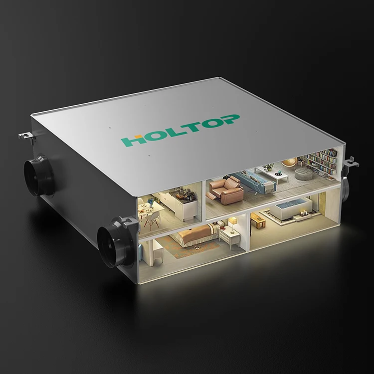 Recoperator Air Intake System Home Double Flow Ventilation System Fresh Air Vmc Centralizzata Ventilazione