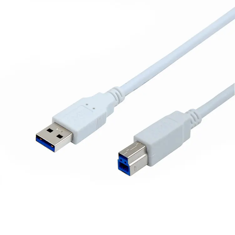 
USB 3.0 Printer Scanner Cable PVC Cord Type A Male to B Male wholesale USB cable 