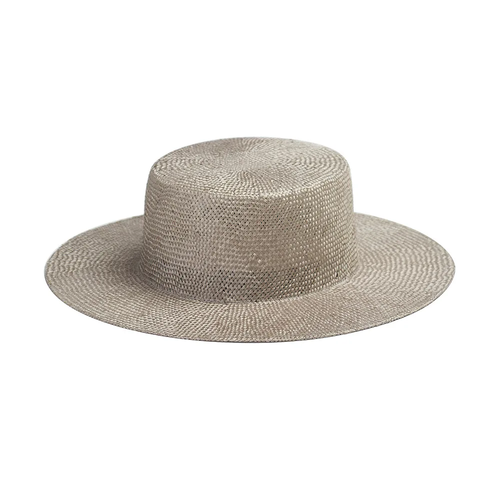 LS010 Sisal hat outdoor beach Panama Caps  Sisal  straw hat sun proof  tourism Sombrero Caps