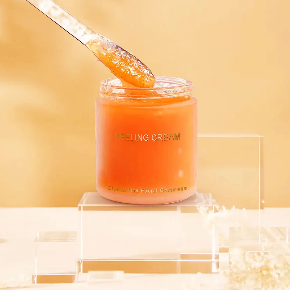Private Label Customized Moisturizing Hydrating Pore Repair Gel Facial Exfoliator Whitening Peeling Facial Exfoliator