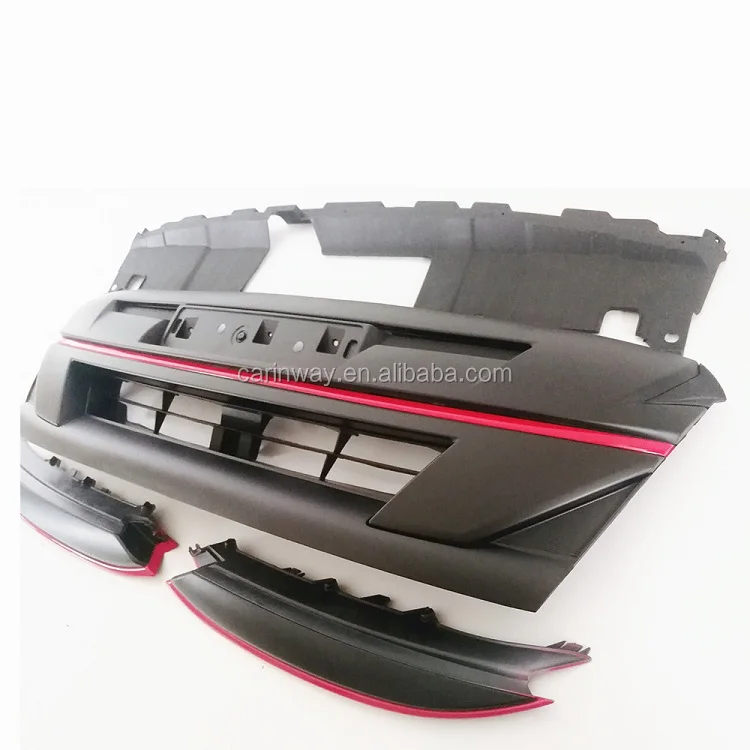 Black Front Face Grille Japanese grilles Radiator Grill  car accessories bumper net For Isuzu Dmax 2016 -2019