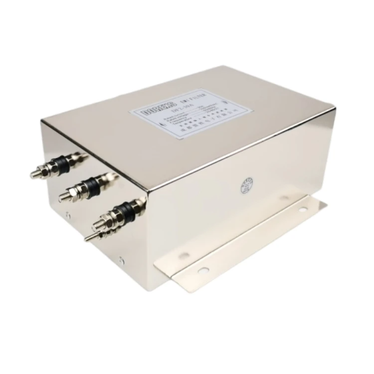 Трехфазный фильтр электромагнитных помех 15 а 25 А 30 40 50 для оборудования инвертора переменного и постоянного