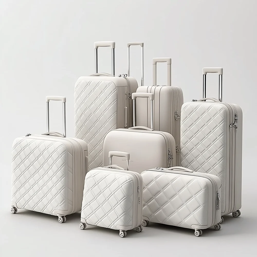 New Design Fashionable High quality PC Luggage Sets Simple Style Suitcase sets Travel Bags Luggage Set for travelling