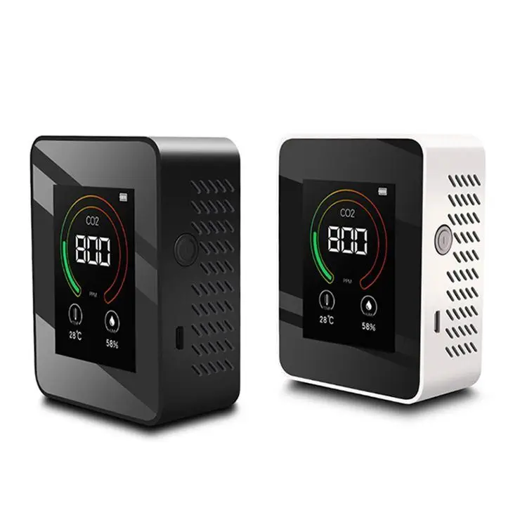 A Smart Air Quality Meter Controller And Data Logger Monitor PM2.5 Co2 Carbon Dioxide Detector Sensor