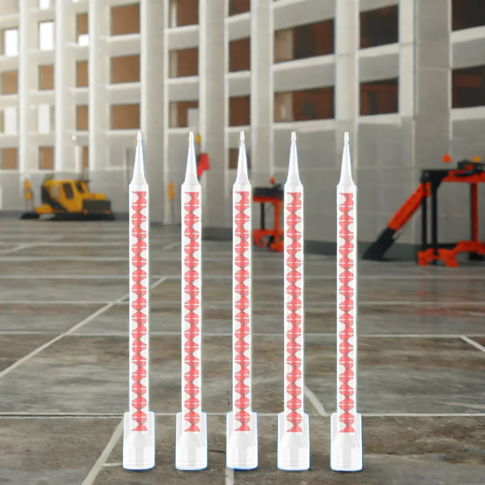 Well-Sold Industrial Grade AB Glue Adhesive Disposable Epoxy Tile Grout Static Mixer Plastic Dispensing Manual Power Caulking