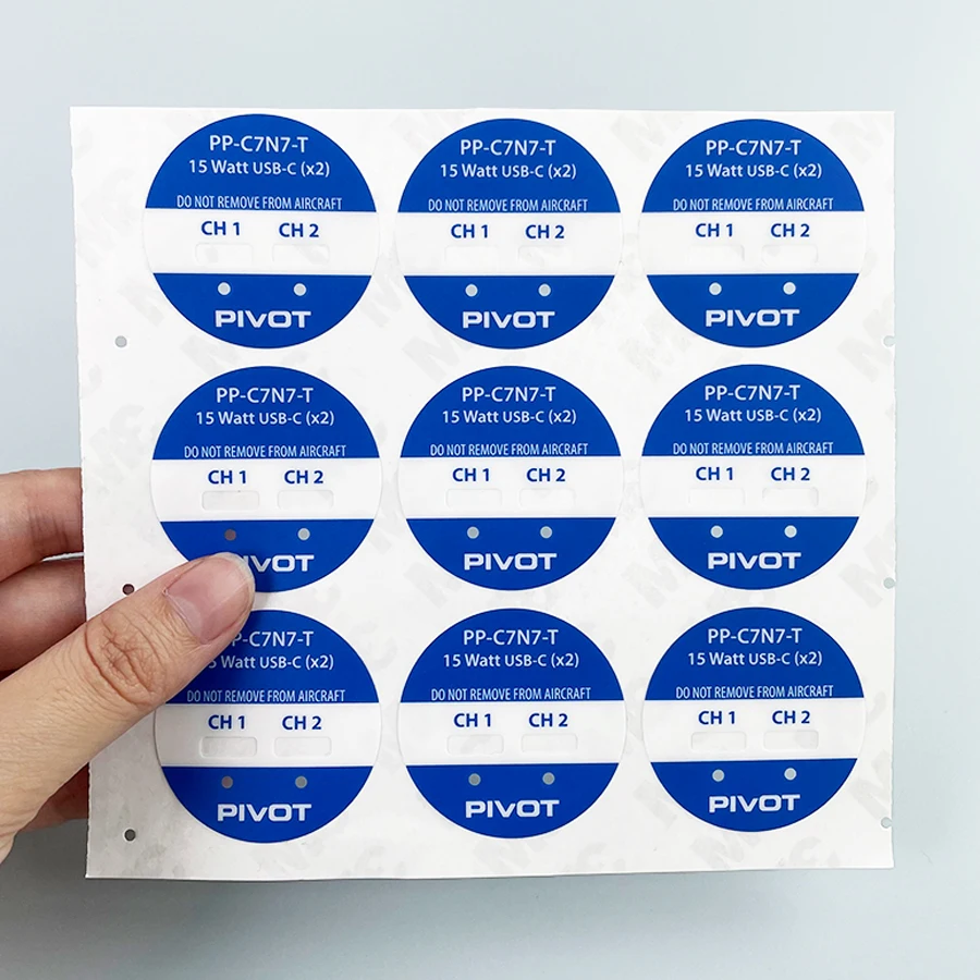Flat Lexan Labels Control Panel Plastic Membrane Switch Decal PET PMMA Label Stickers Custom Die Cut PC Label Graphic Overlay