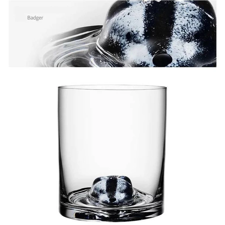 Colored 3D Animal Crystal Whiskey Glasses Creative Lovely Whiskey Wine Glass Wholesale Glassware