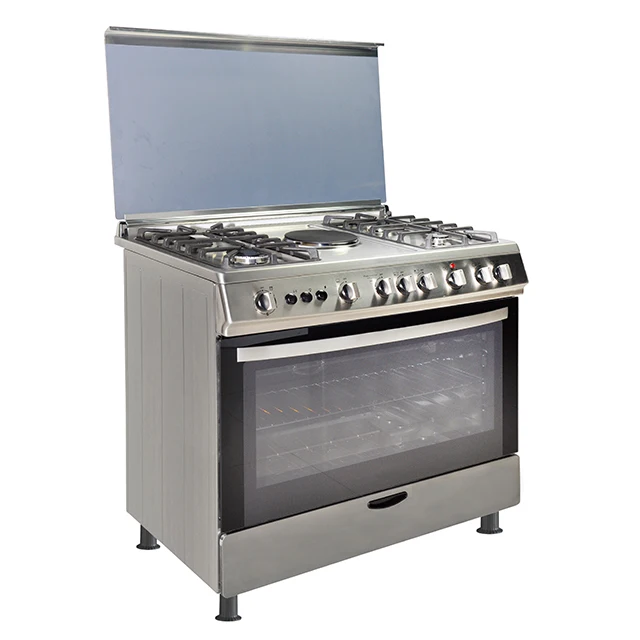 Factory Wholesale Free Standing Professional Cooking Range With Gas Oven for Home Use Electric Burner Gas Stove Stand
