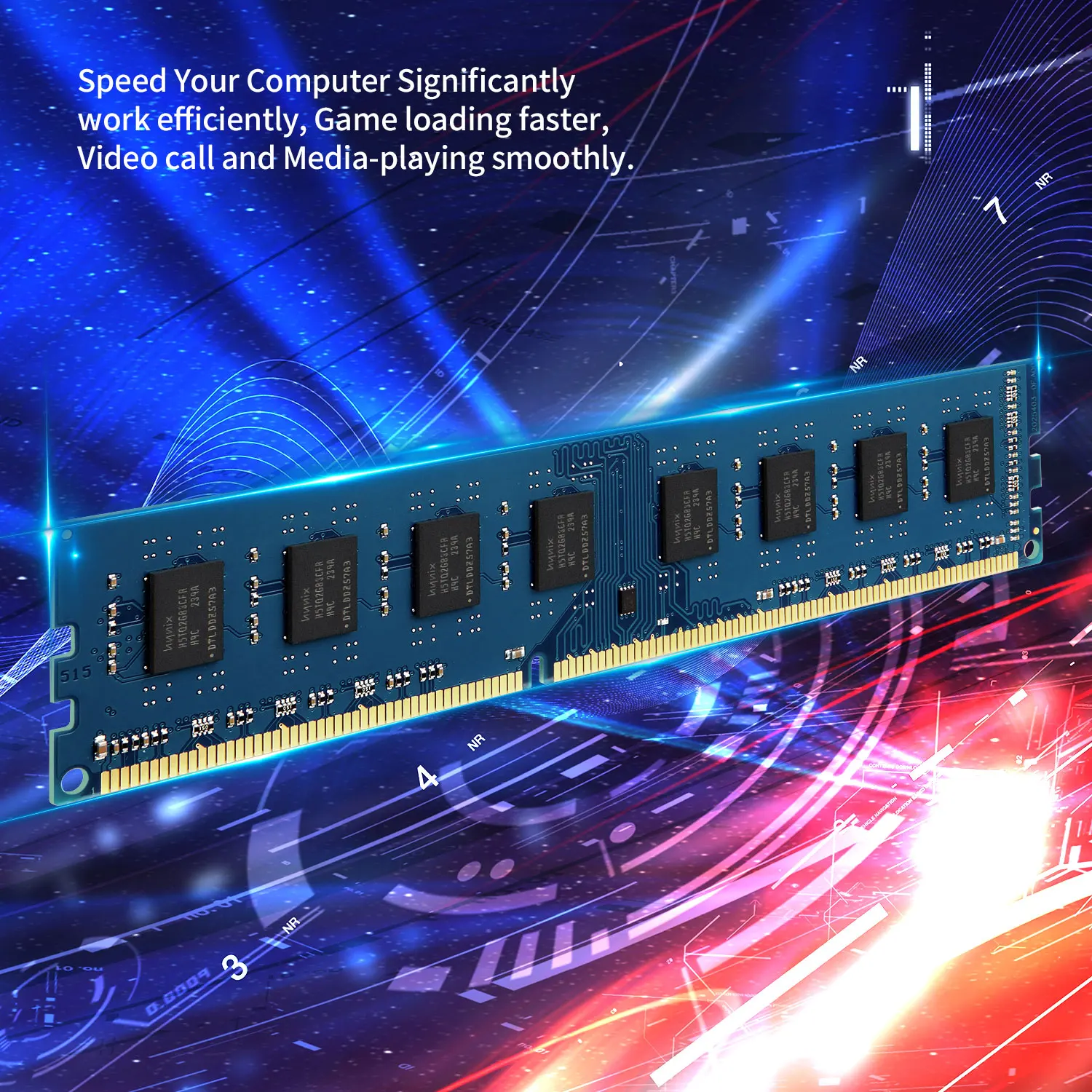 Factory direct ddr2 DDR3 2gb 4gb 8gb ram memory for pc desktop