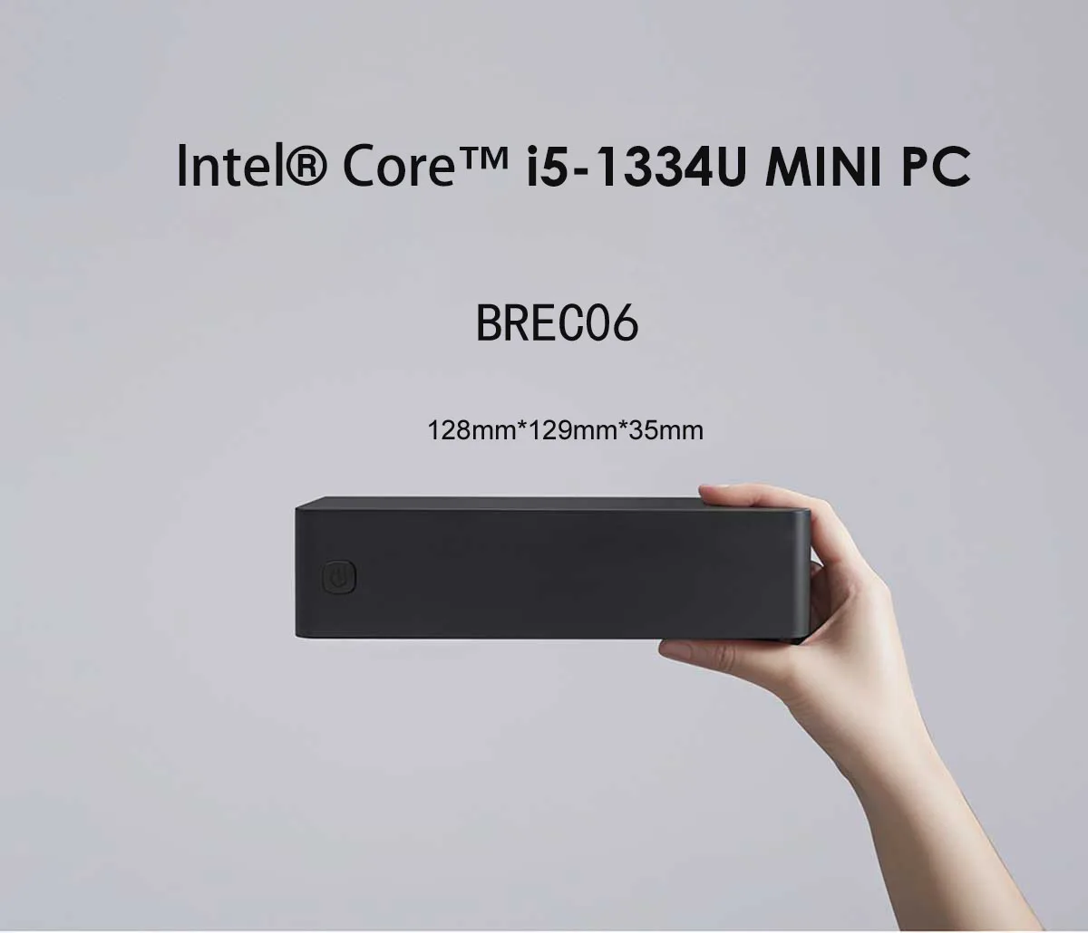 NUC BREC06 эффективный мини-ПК Intel i5-1334U i3 i7 DDR4 16G + 512G SSD WiFi6 для домашнего и коммерческого использования
