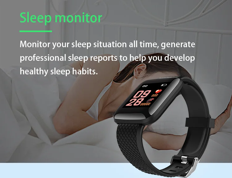 
Waterproof Smartwatch 116 Plus Smart Watch New Hot Selling Popular Sport Ios Heart Rate Tracker Android Fitness Tracker ROHS TFT 