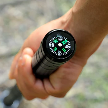 HISPEED Detachable Handle Shovel Camping 6 in 1 Multi-functional Camping Shovel Axe Outdoor Survival Shovel Set