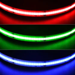 China Manufacturer Certificated Flexible DC12V 14.4W/M 10mm PCB SMD5050 RGB LED Strip Light