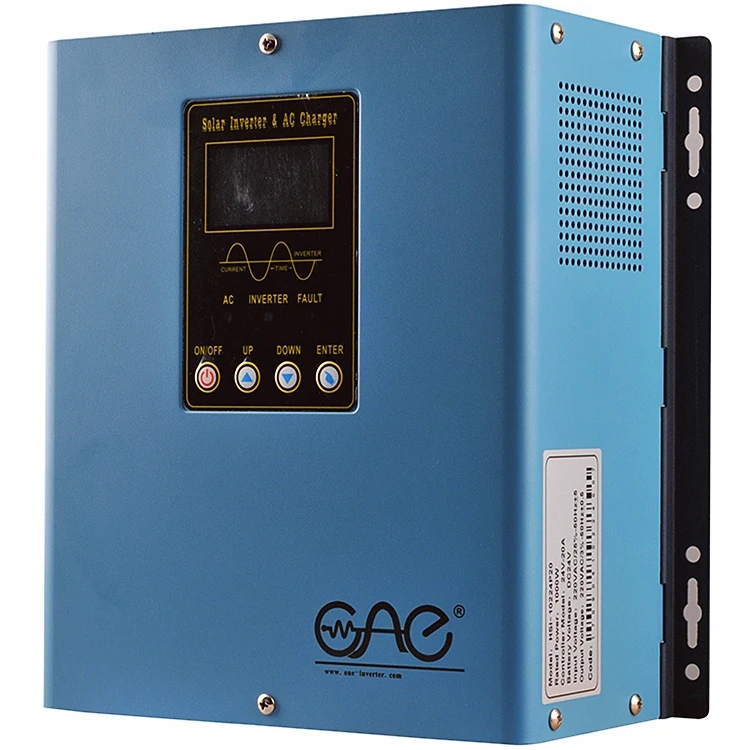 High Efficiency Pure Sine Wave Solar Power Inverters 1000W 12v 24vdc with charge controller