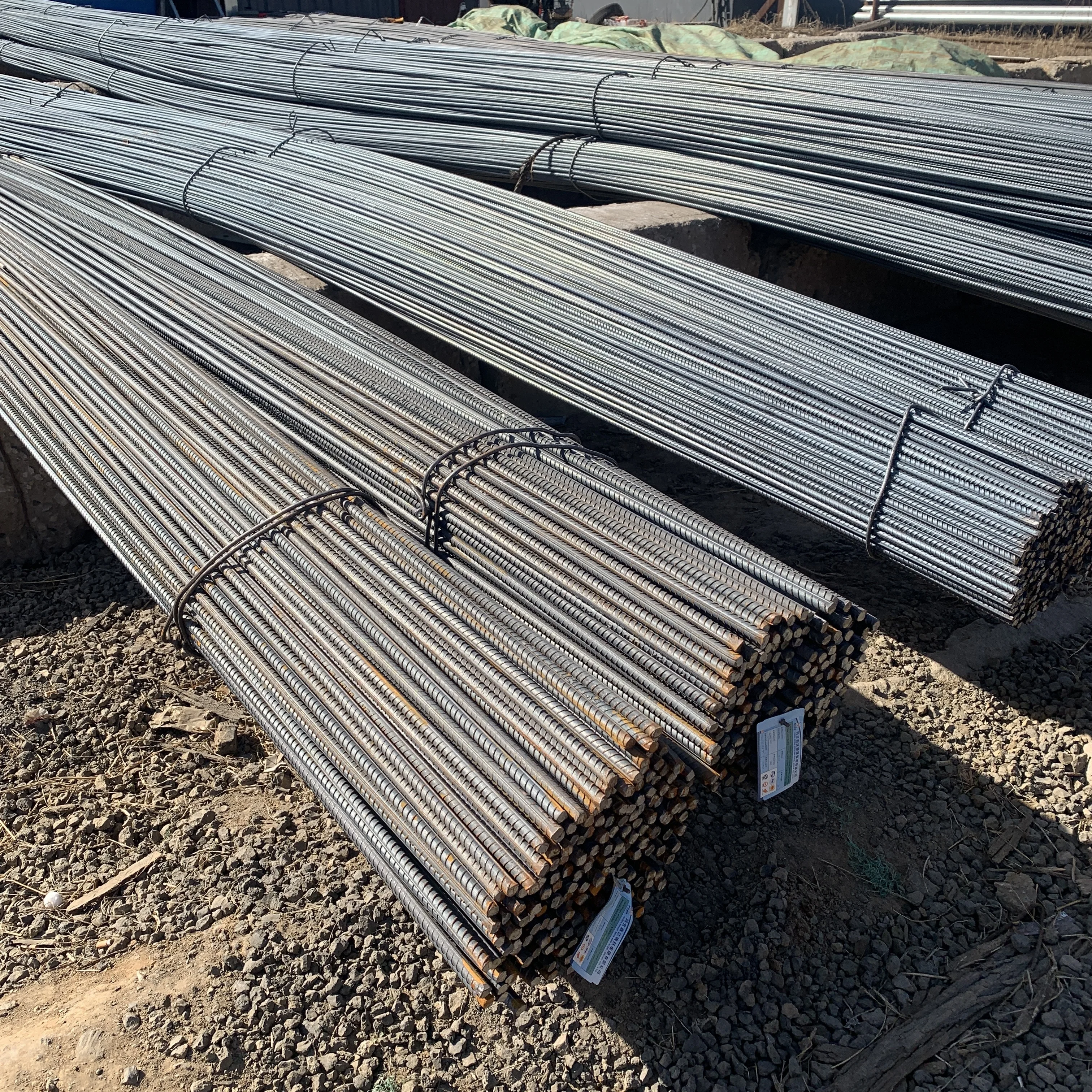 Tang Shan steel Hrb400 Reinforced Deformed Steel Bars for Construction Concrete Steel Rebars