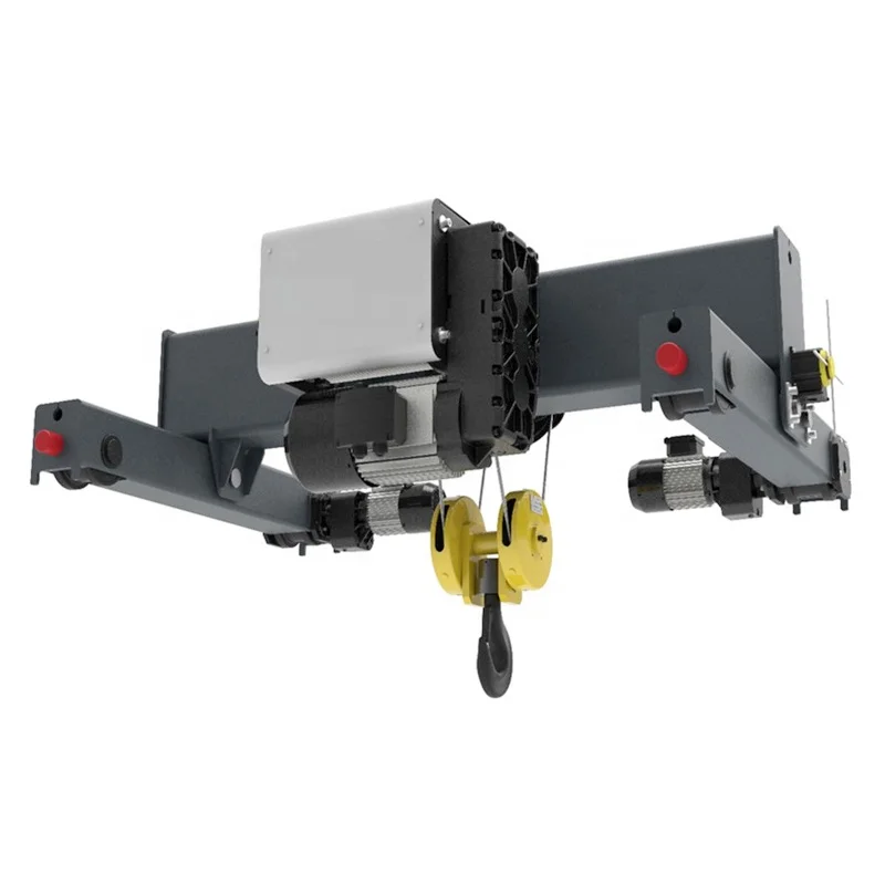 WEIHUA Double Girder Electric Hoist Overhead EOT 25 5 ton Crane Trolley