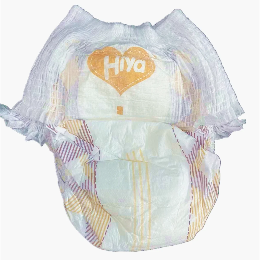 2022 New Design Size L M Wholesale Super Soft China Training Baby Pant Diapers