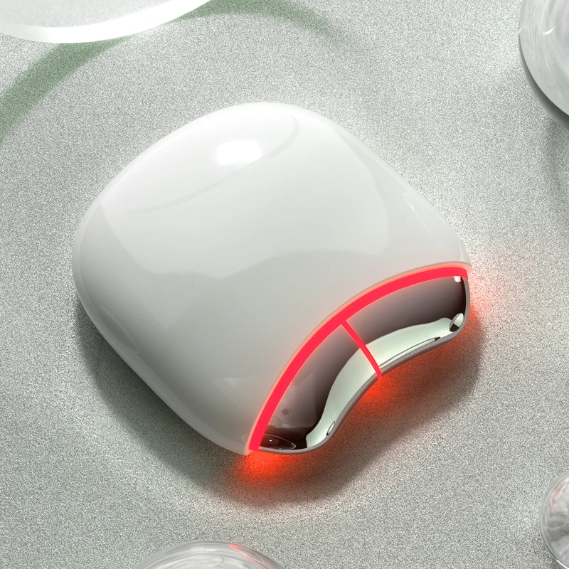 2024 Tiktok Hot Selling Trending Women Product Red Light Skincare Facial Massager Electric EMS Gua Sha Neck Face Beauty Device