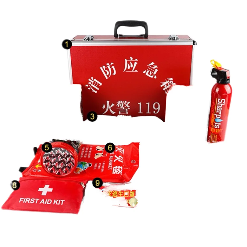 empty SIKE CASE carry wave selling and Sale Aid Rescue Box Direct Emergency Factory hard machine alloy with and self-rescue BOX