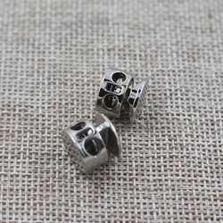 Wholesale Zinc alloy spring drawstring adjustable toggle draw cord stopper,metal cord end