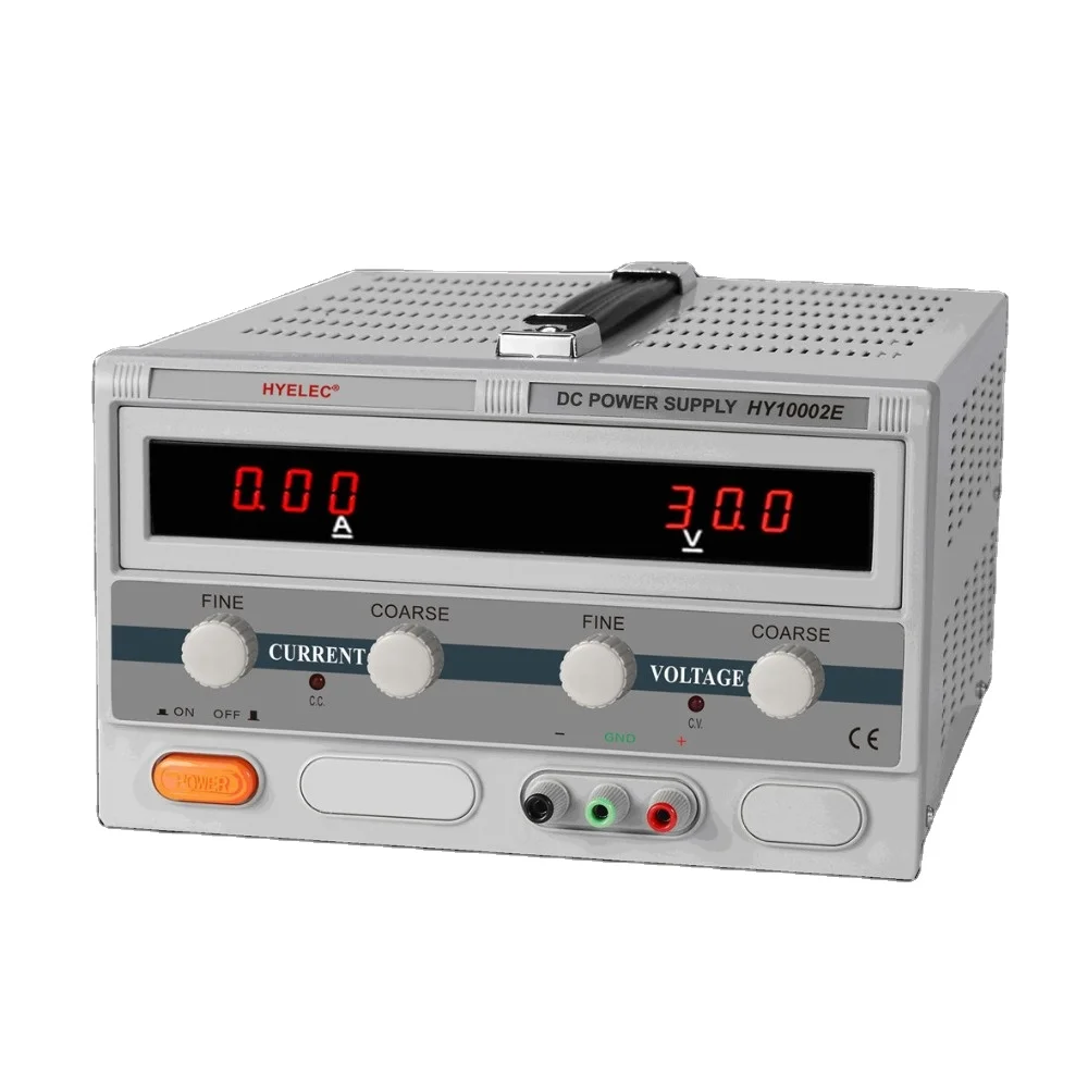 
HYELEC high voltage 0-100V 0-2A Switching power supply HY10002E DC Power Supply 