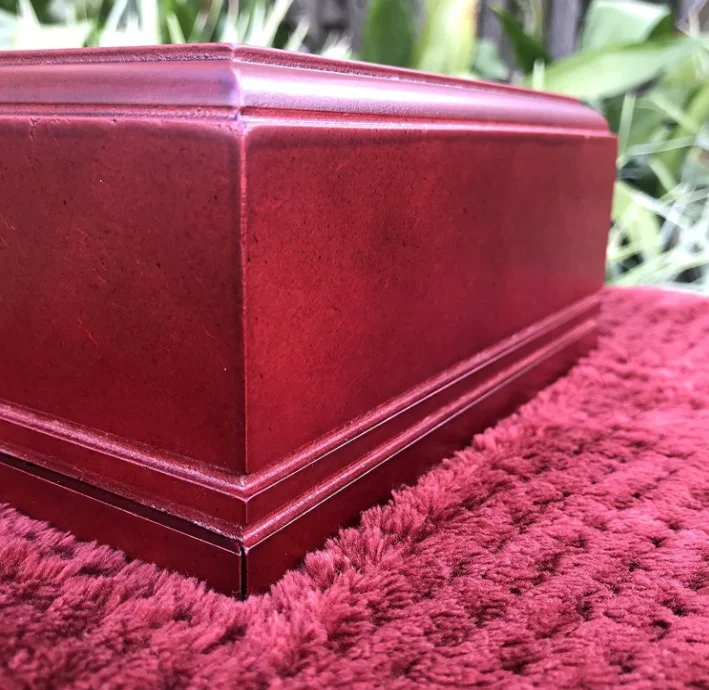 
Cremation Urn Decorative Urns Wooden Casket, Moisture-Proof, 