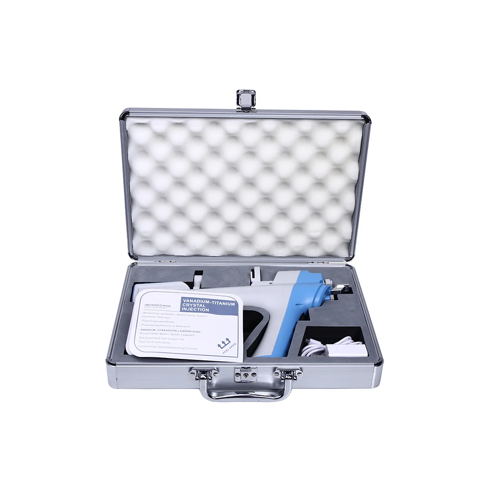 
Hyaluronic Acid Vital Injection Mesotherapy Gun Lcd Display Multi-nano Needle Injection 