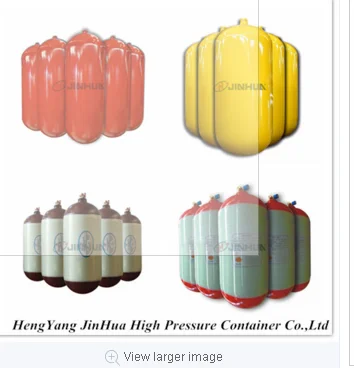 200Bar cng cylinder CNG 1 Steel NGV Gas Cylinder style CNG1-406-180-20T cng tank for Vehicle