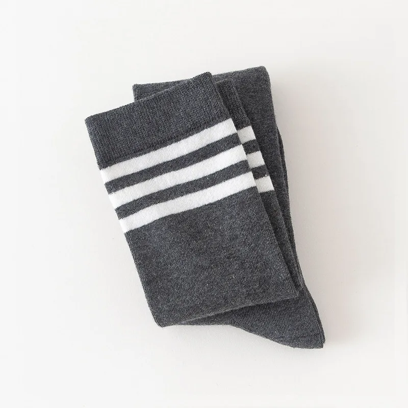 Woolen solid color knee high socks wholesale for women warm fleece leggings thick winter warm