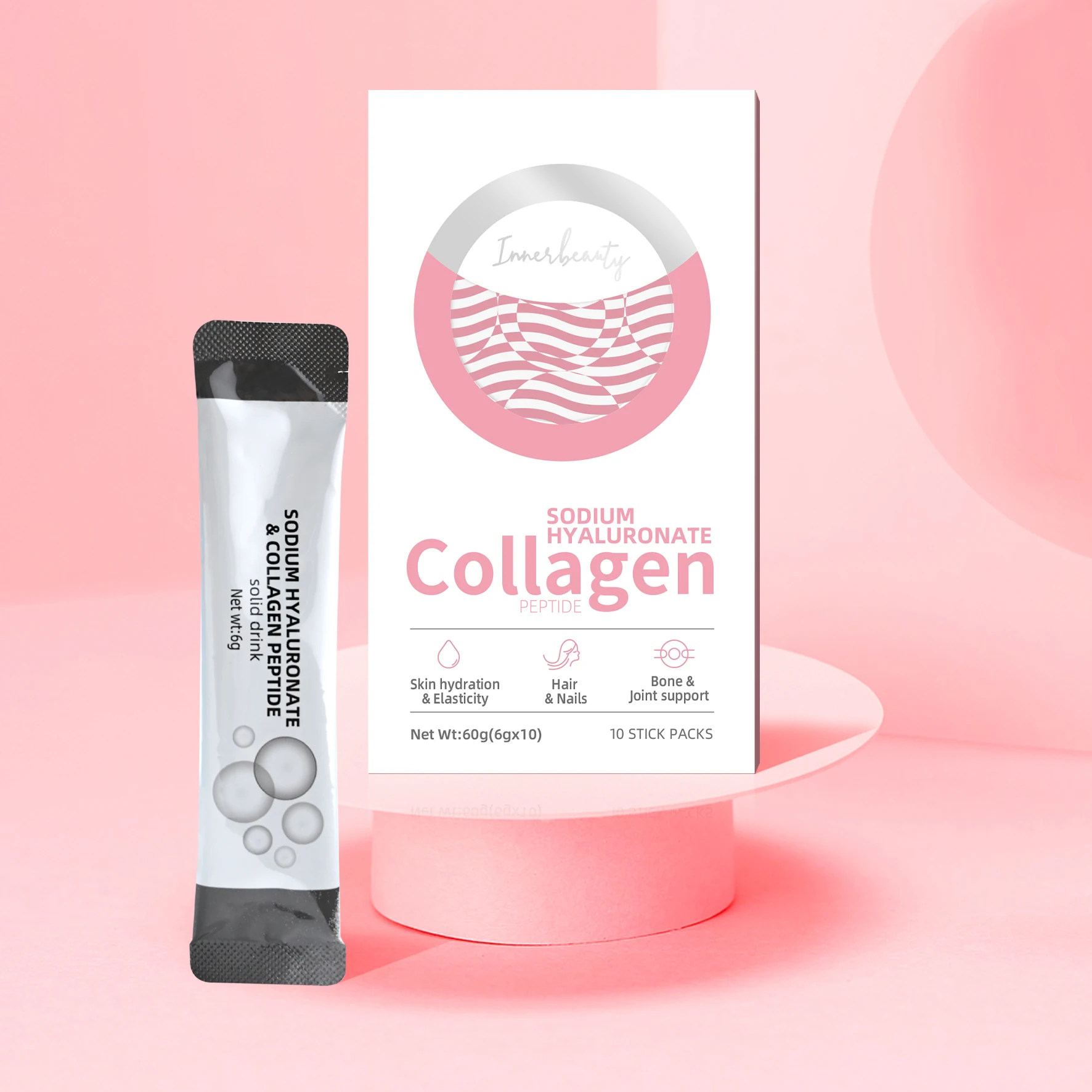 Skin moisturizing supplements beauty collagen peptide collagen powder oem skin beauty supplement anti-aging