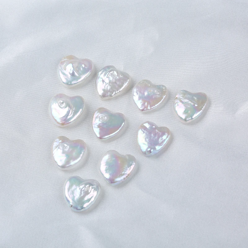15-17mm Baroque Heart Shape Freshwater Pearl Loose Beads for jewelry making