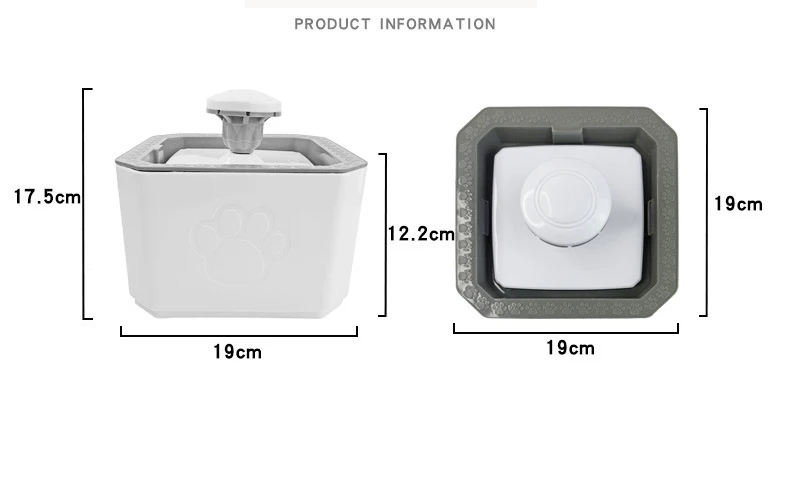 Производитель оптом электрический USB pet cat водяной насос