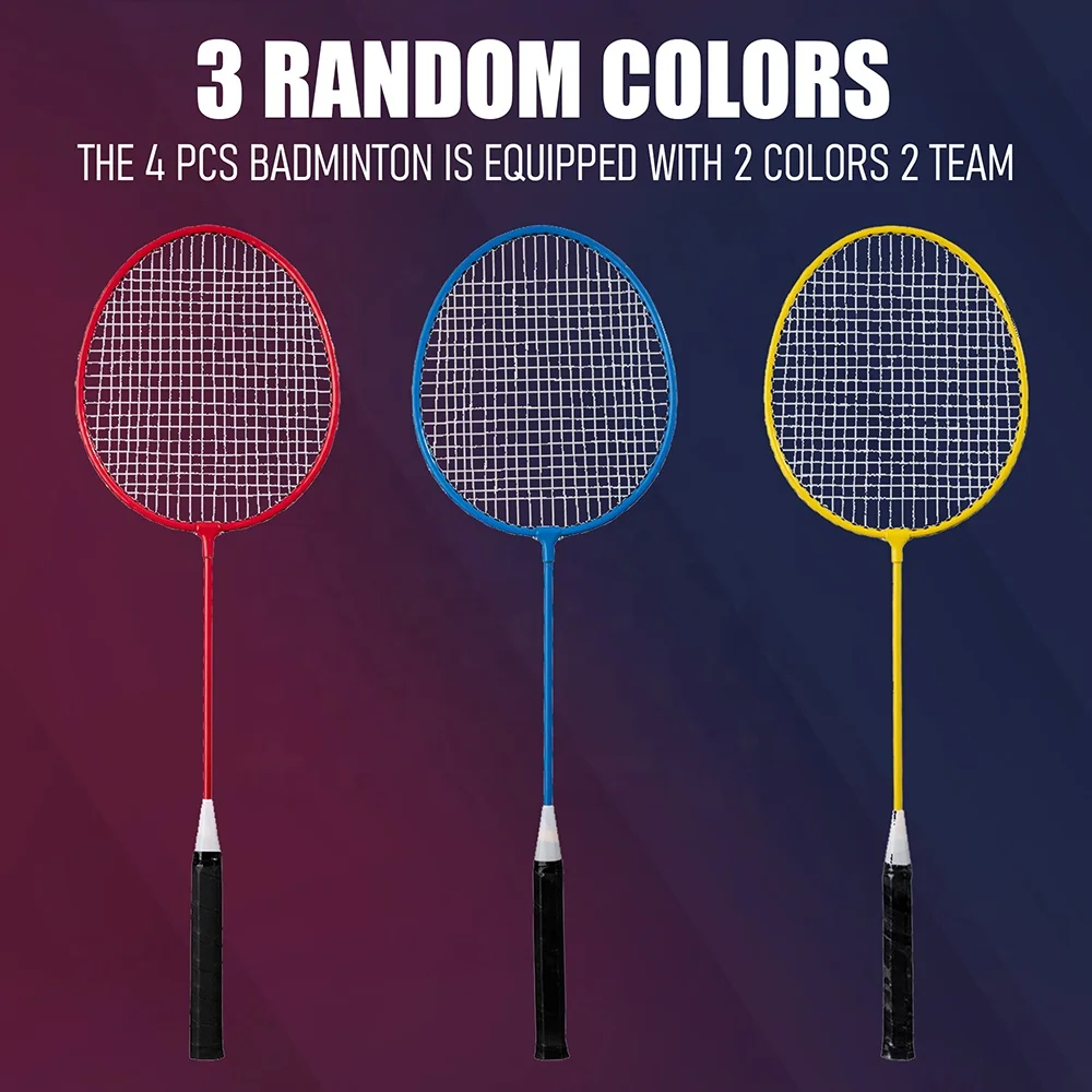 super grade mosquito racket shuttlecock holder badminton racket